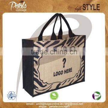 Jute Wholesale Bags - PP Laminated Jute From Petals Concept - Promoted at - Made in India photo-2
