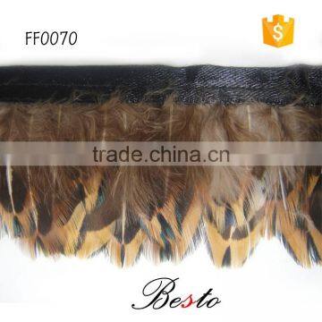 wholesale small MOQ bulk natural decorative rooster feather for carnival party