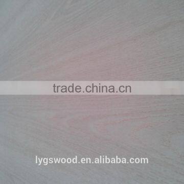 Red oak face and back mdf 15mm for decoration for Egypt market