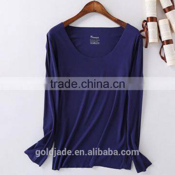 Fashion Custom Plain Long Sleeve Women Bulk Wholesale t Shirts photo-5