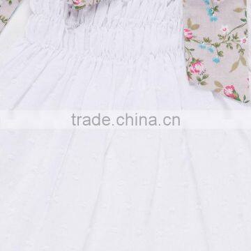 2017New Fashion Kids Girl Clothing Two Pieces Children Wholesale Floral Baby Clothes Set photo-4