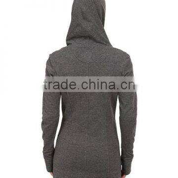 OEM Service is Provide Women 2/3 Botton Coat Fleece Fabric With Two Side Pocket Made in China photo-2