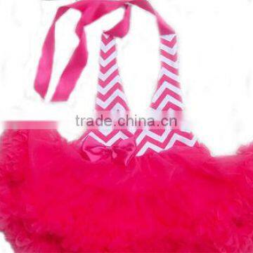 Toddler Babies Fluffy Red Chiffon Tulle Pettiskirts Backless Girls Tutu Dresses photo-4