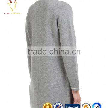 2016 New Fashion Wool and Cashmere Long Coat Women Cashmere Coats for Women photo-3