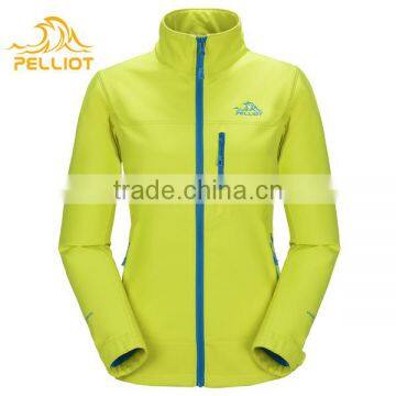 pretty design fleece lined colorful waterproof women wear softshell jacket