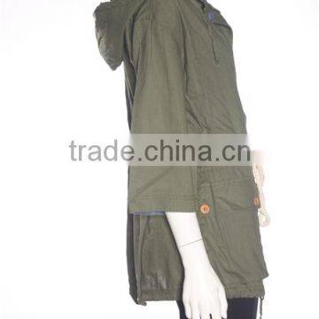 2014-2015 Women-long-coat-turkey Green Women Short Sleeve Jacket photo-3
