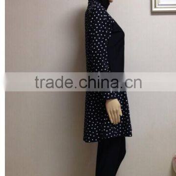 Woman Colorful Muslim Islamic Hijab Swimwear photo-2