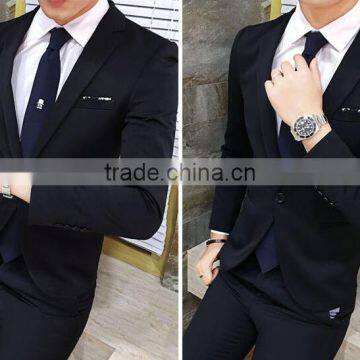 Factory Price Business Suits Style and Wool Fabric Type Custom Suit photo-6