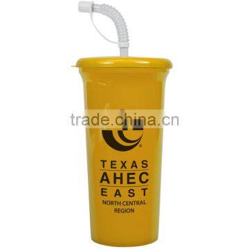 USA Made 32 oz Sport Sipper Cup - Features a Straw and Lid and Comes With Your Logo photo-2