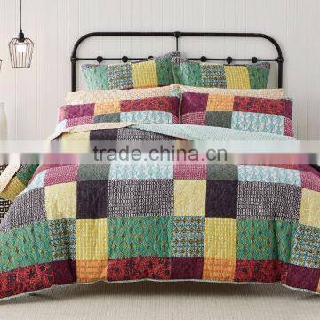 The Patchwork of Patterns is Printed Quilt Cover photo-4