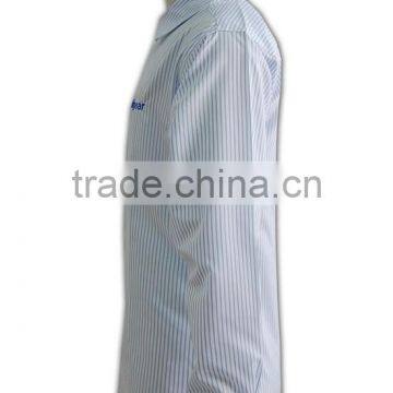 100% Cotton Design China Made Casual Workwear Light Blue Dress Shirt photo-2