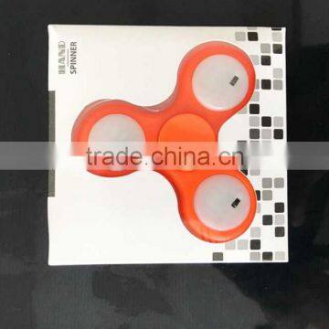 LED Glow Gyro Switch Finger Gyro Three Leaves Bright Flash Finger Gyro Factory Direct photo-4