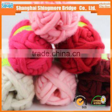 Chunky Knitting Yarn Supplier Cheap Wholesale Super Soft Chunky Yarn Acrylic for Knitting Sweater Hat
