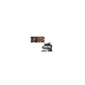 Walnut CCD Color Sorting Machine Abrasion Resistance 600 - 2000LM