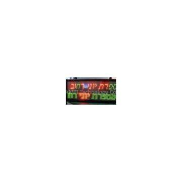 PH31.25mm Indoor Full Color Window Curtain Digital Led Display Screen For Advertising