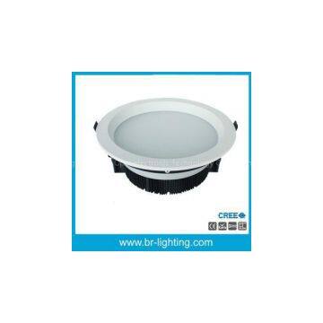 36W LED downlight with frosted diffuser