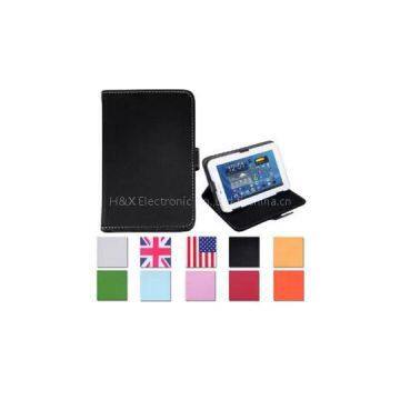 Leather Folding Folio Tablet Case Cover