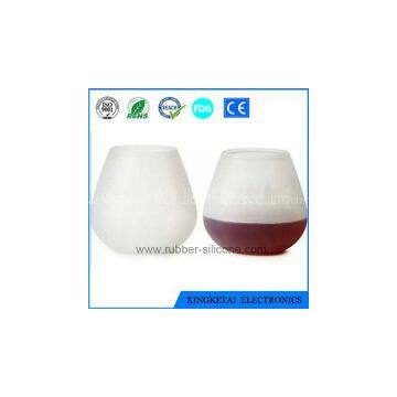 High Quality /Eco-friendly Wholesale Silicone Wine Glass With Custom Design