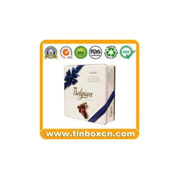 Chocolate Tin,Chocolate Box,Heart-shaped Tin Can,food Tin Box photo-2