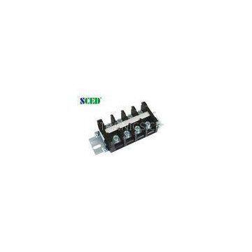Pitch 19.00mm High Current Rail Mounted Terminal Block Connectors 600V 80A