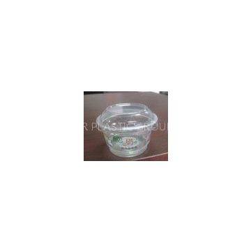 170ml Clear Disposable Dessert Cups For Ice Cream , Plastic Cups