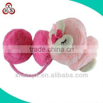 Children Wholesale Stuffed Plush Warm Winter Hello Kitty Earmuff photo-6