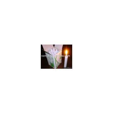 taper candle unscented