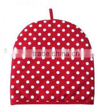 dotted cotton tea cosy beautiful heat preservation tea pot cover