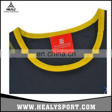 High Quality Silk Screen Printing Surridge Breathable Fashional Basketball Player T-shirt photo-3