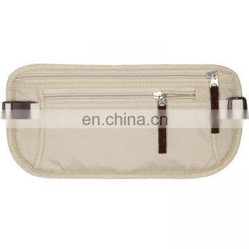 Travel Money Belt Hidden Waist Passport Holder With RFID Blocking Technology