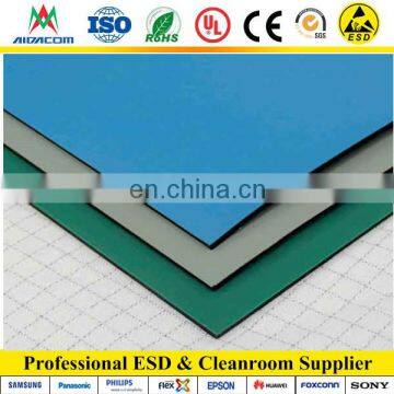 EASY Clean,Dust free ESD mat, Green Antistatic table mat