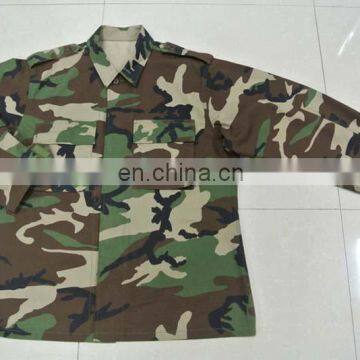Hot Selling Wholesale Woodland Camouflage Canadian Military Uniform BDU for Army Uniform photo-5