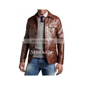 Mens Leather Blazers Selecting Efficent