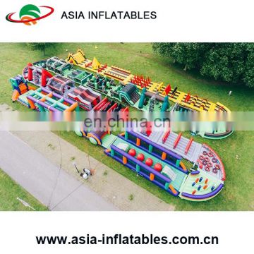 Commercial Grade Circus Giant Inflatable Obstacle Course for Kids and Adult Inflatable