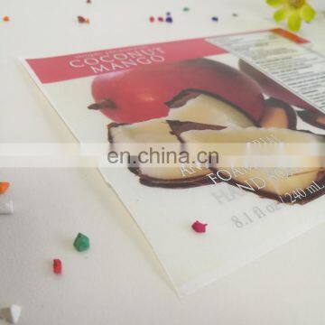 Factory Manufacture Customized Durable Strong Self Adhesive PE/PVC Sticker Printing With Letter photo-5