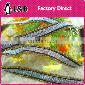 2015 new arrival aluminum chain with back glue for garments