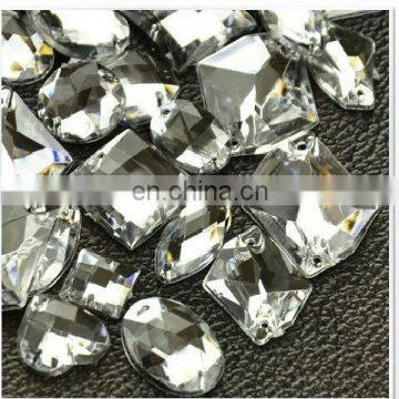 china crystal manufacture diamond fpr clothing