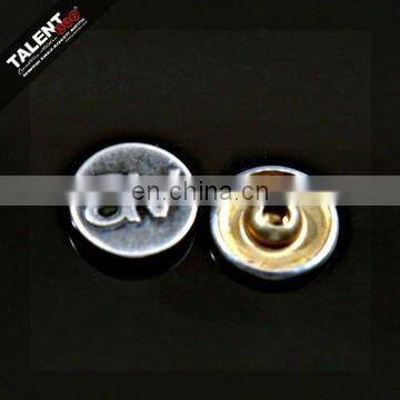 Custom Denim Alloy Rivet Button With Brand Name Logo photo-6