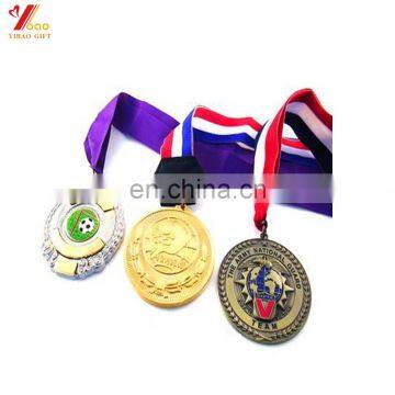 2017 Cheap custom design award/ sports metal medal with high quality