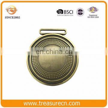 Custom Blank Gold Die Casting Cheap Finisher Award Metal Medal