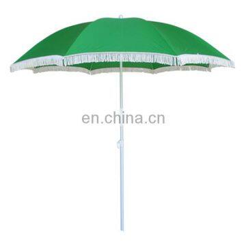 high quality advertsing green beach umbrella