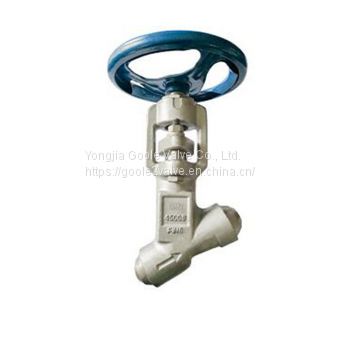 Y-type Pressure Seal Power Station Globe Valve