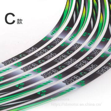 Spirit Beast Motorcycle Modified Wheel Pvc Reflective Sticker Colorful Motor Waterproof 3sizes BR102 photo-2