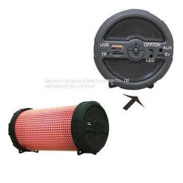 Mini LED Wireless Bluetooth Bazooka Speaker Colorful Light Bluetooth Speaker With TF&USB Function photo-4