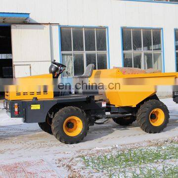 China Map FCY30 3ton 4x4 diesel mini swivel site dumper truck tipper