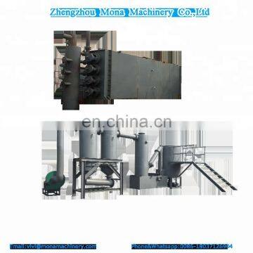 hot selling air-flowing type sawdust rice husk continuous carbonization furnace