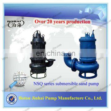 NSQ series submersible river suction sand pump for sediment