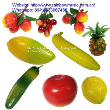 Best Price Fruit Shakers Assorted ABS Rattle Egg Shakers Maracas for Kids