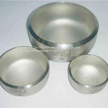 Stainless steel round pipe tube end caps for different pipe diameter