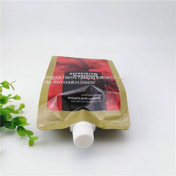 Perm and Hair Care Film Suction Pocket From China/Bath Lotion Plastic Bag With Suction Nozzle photo-2
